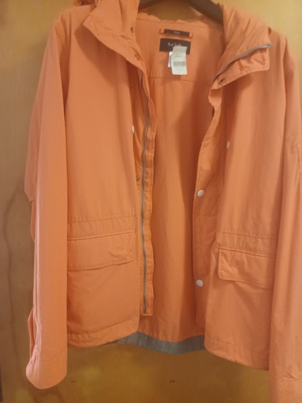 Hoodie orange jacket Paul Smith